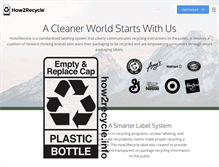 Tablet Screenshot of how2recycle.info
